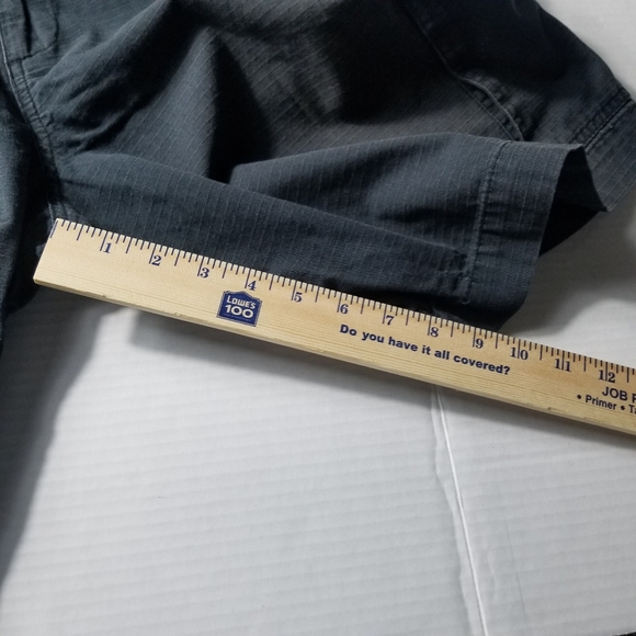 OPEN TRAILS MEN'S BLACK CARGO SHORTS SIZE 38 (READ FULL DESCRIPTION) - Picture 4 of 12